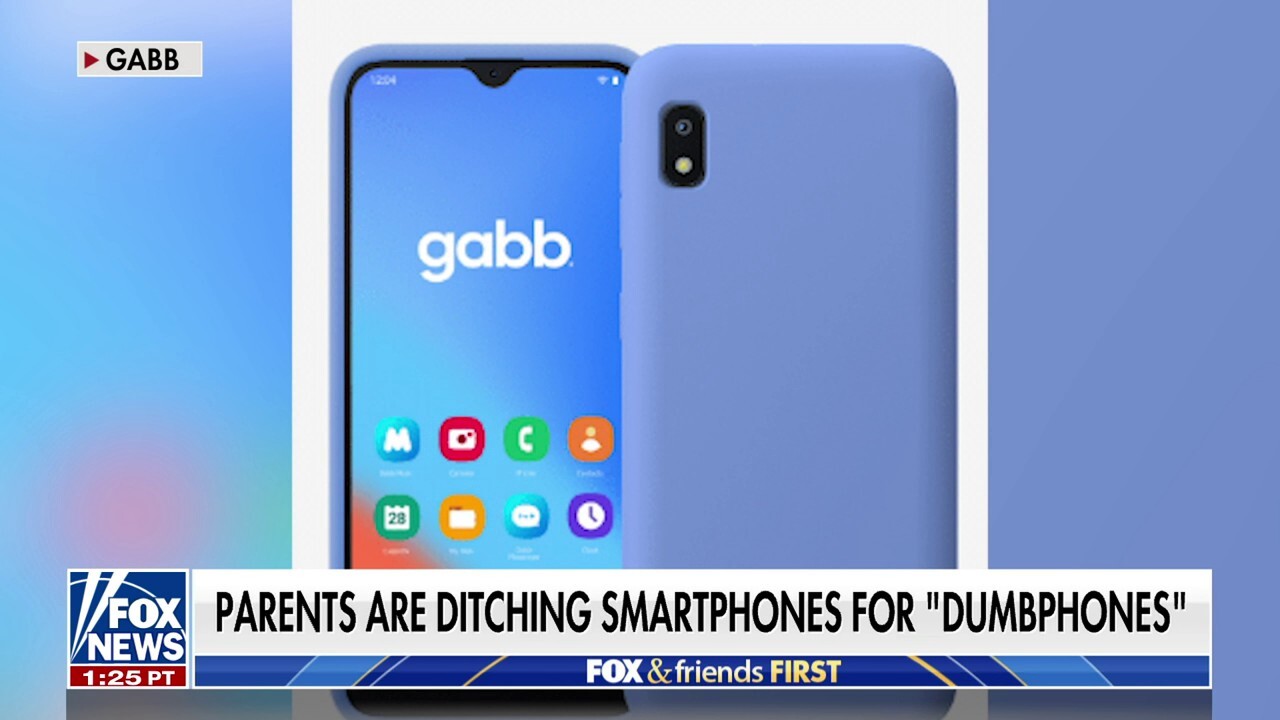 Founder of Gabb Wireless Lance Black joined 'Fox & Friends First' to discuss what prompted him to seek alternatives to smartphones for his children and the parental response to the new technology. 