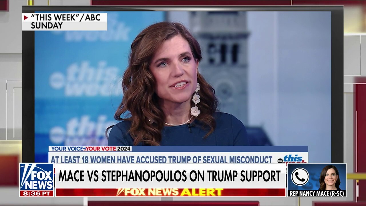 Nancy Mace rips ABC's George Stephanopoulos over heated exchange: 'Tried to bully me' 