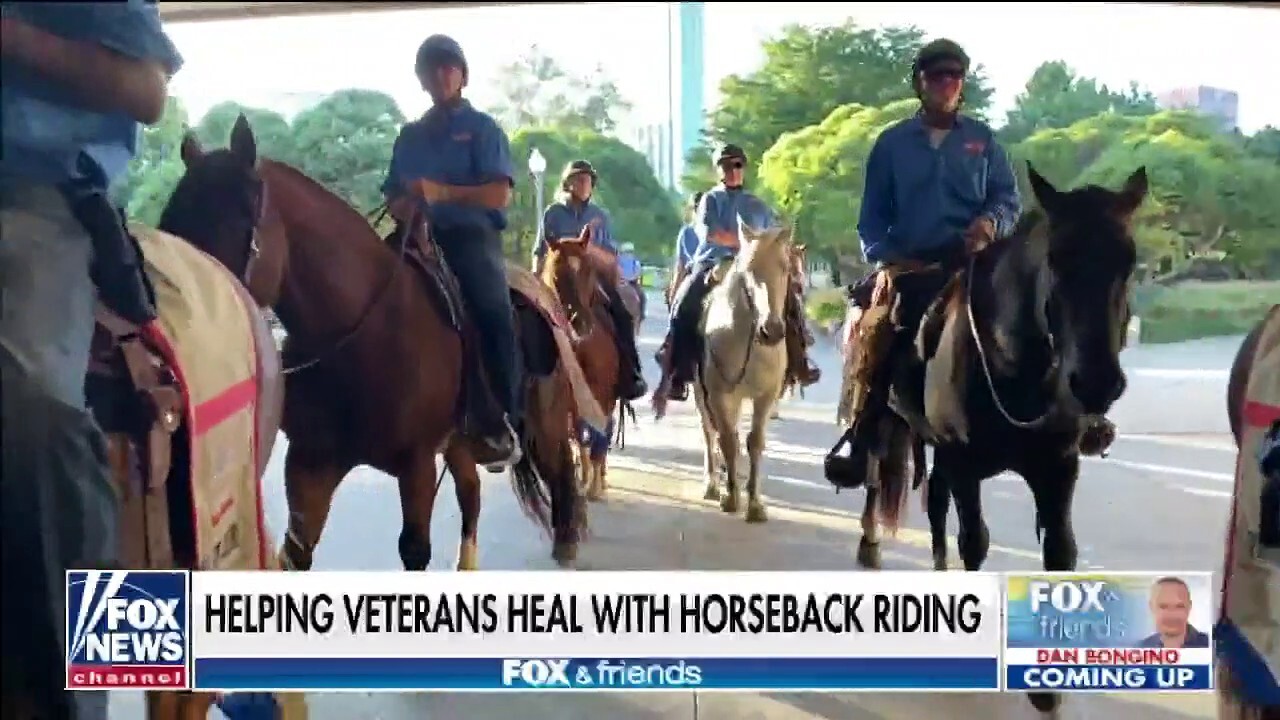 ‘Trail to Zero’ helps veterans heal with horseback riding 