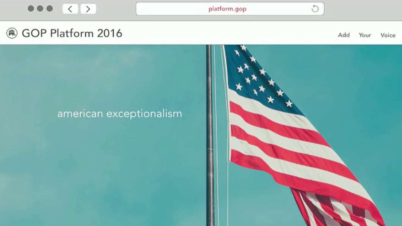 RNC to launch interactive website to develop party platform
