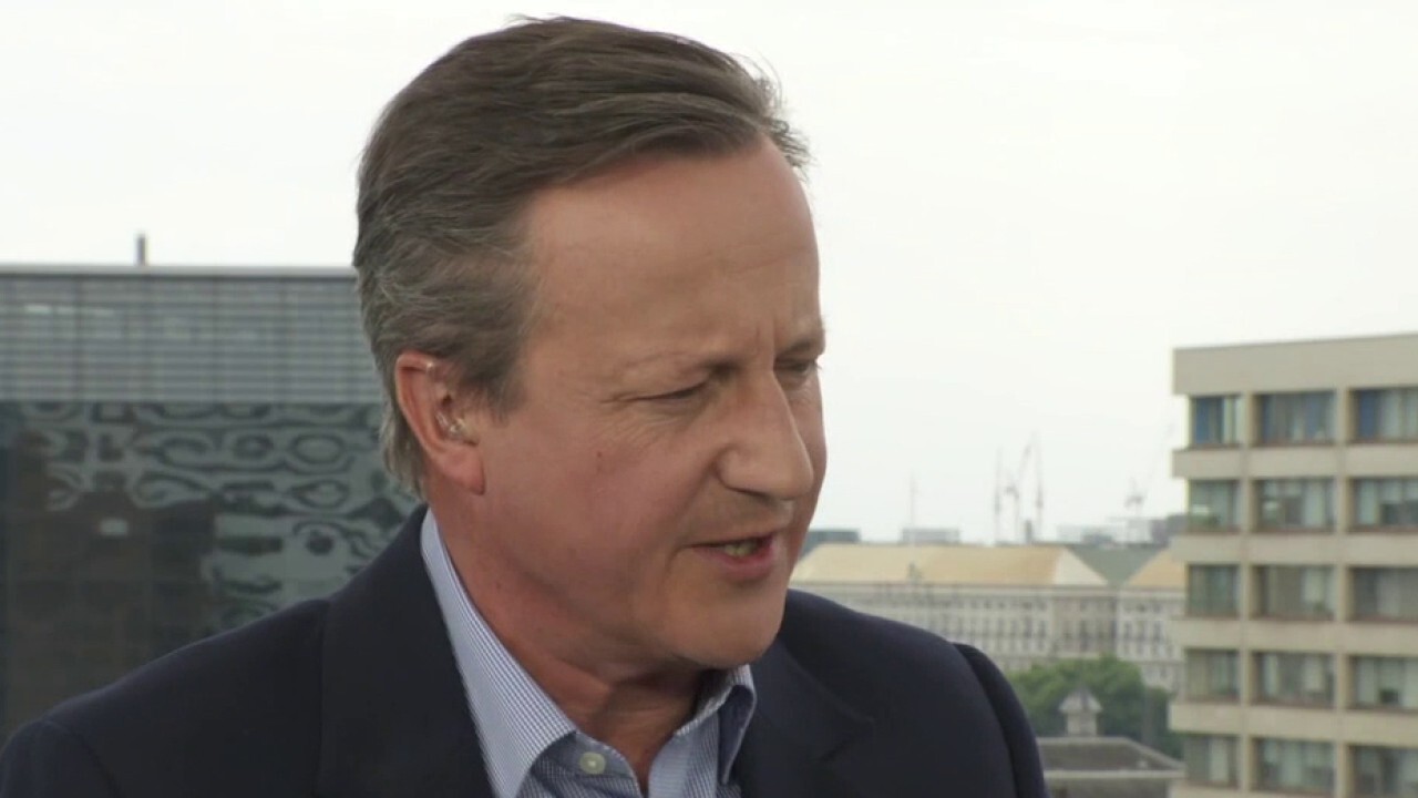 David Cameron gives British perspective on Russian invasion of Ukraine