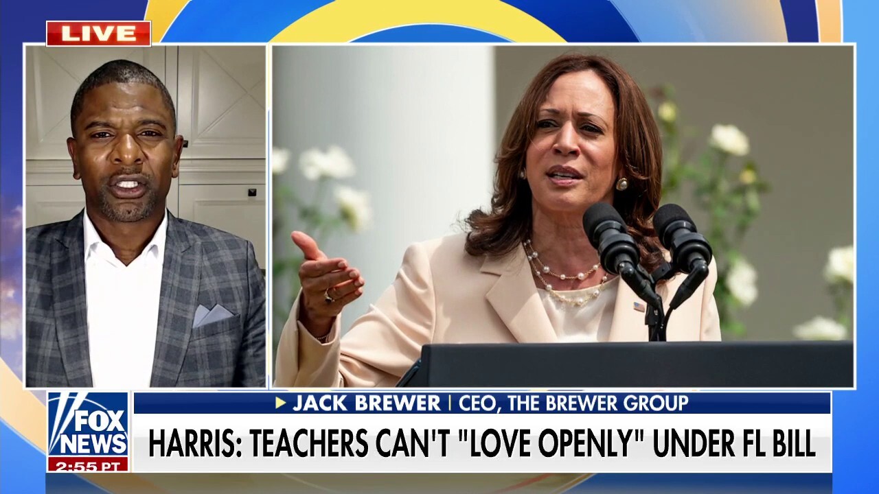 VP Harris says teachers can't 'love openly' under Florida law