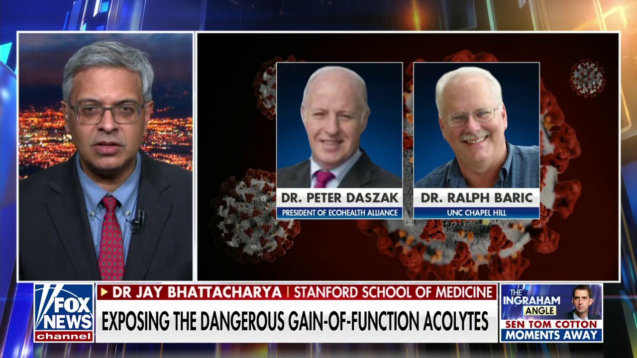 Fauci tried to cover up the NIH's relationship with the Wuhan lab: Dr. Jay Bhattacharya