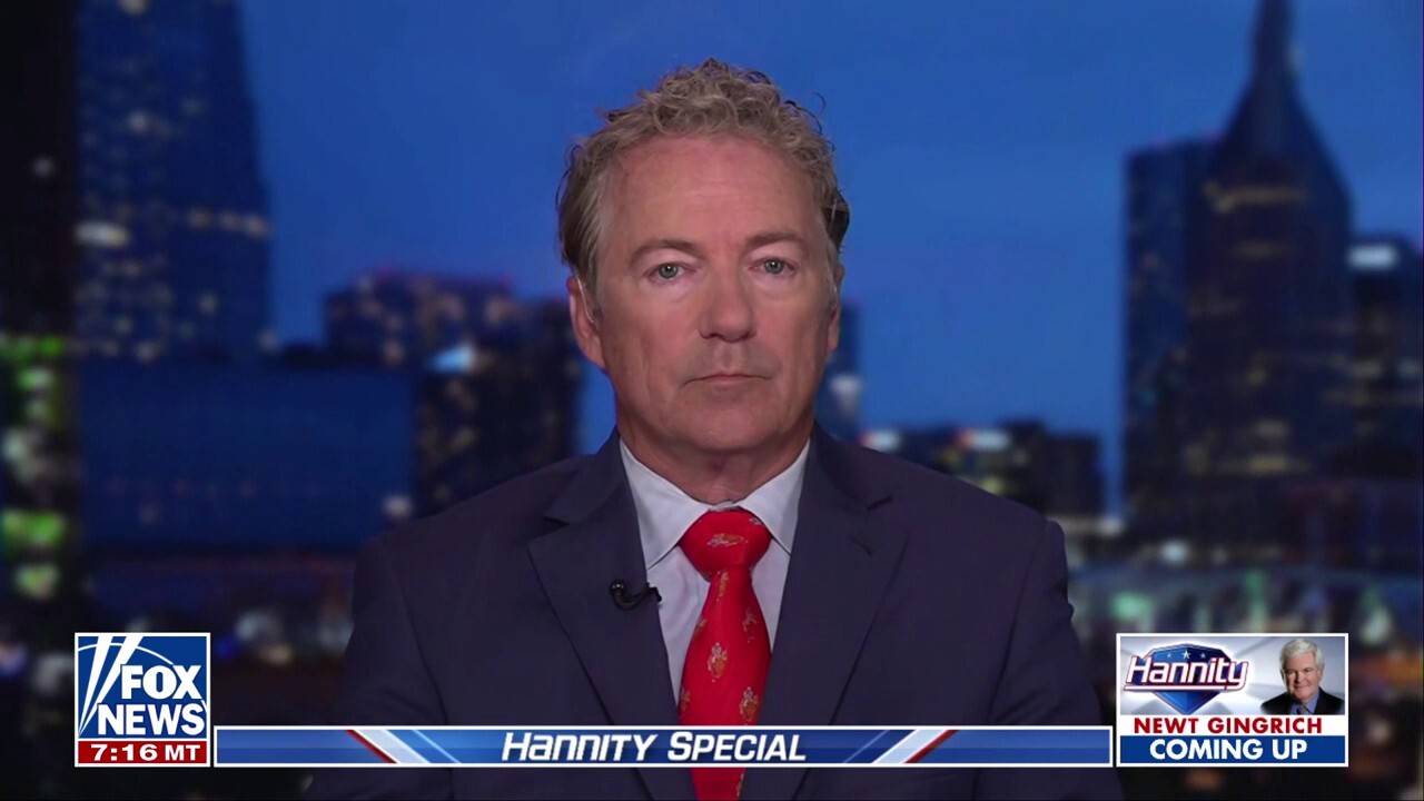 Sen. Rand Paul, R-Ky., evaluates the scandal surrounding the alleged cover-up of former President Biden’s decline on ‘Hannity.’