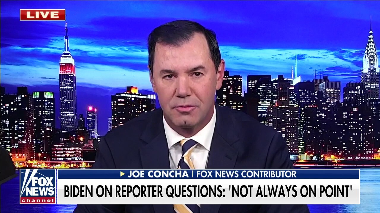 Concha: Biden mad reporters have 'audacity' to cover issues where president struggles