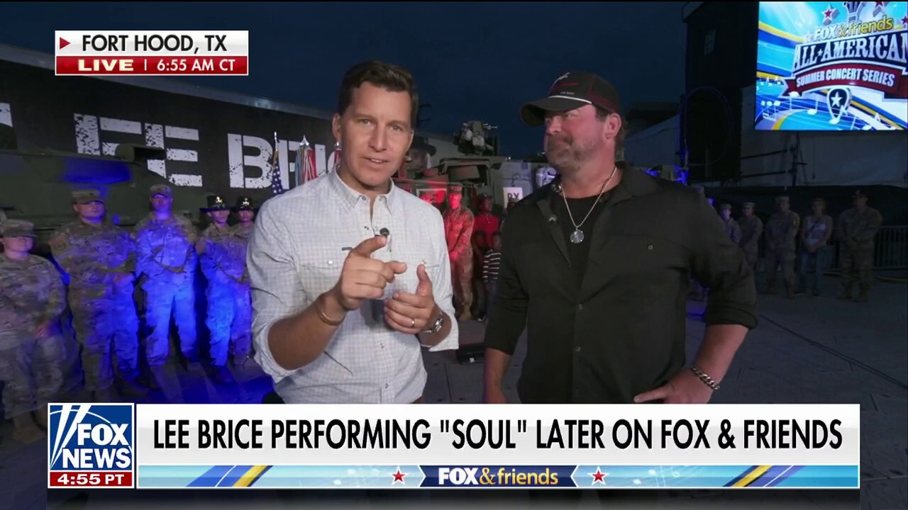 Lee Brice joins All-American Summer Concert Series live from Fort Hood