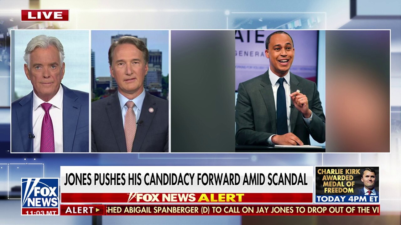 Youngkin slams Virginia Dems for standing by candidate accused of violent threats