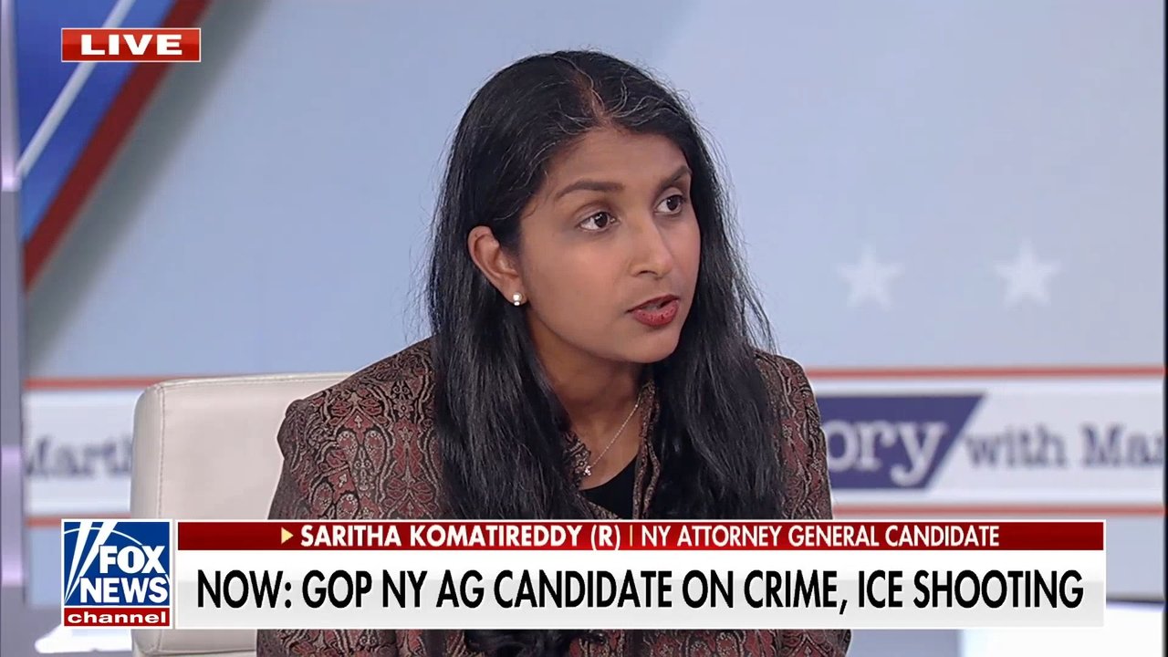 NY AG candidate Saritha Komatireddy criticizes Letitia James over NYPD-ICE rift