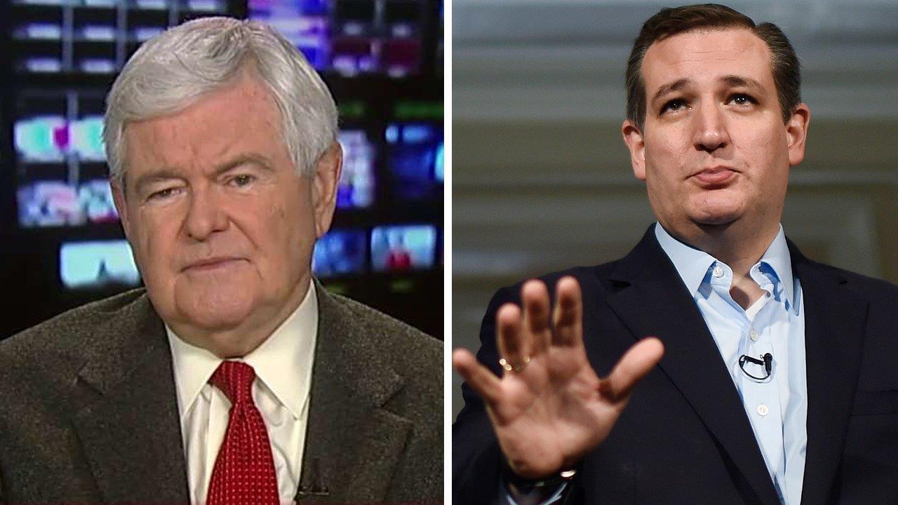 Gingrich: Cruz's strong Iowa strategy to shake up GOP race
