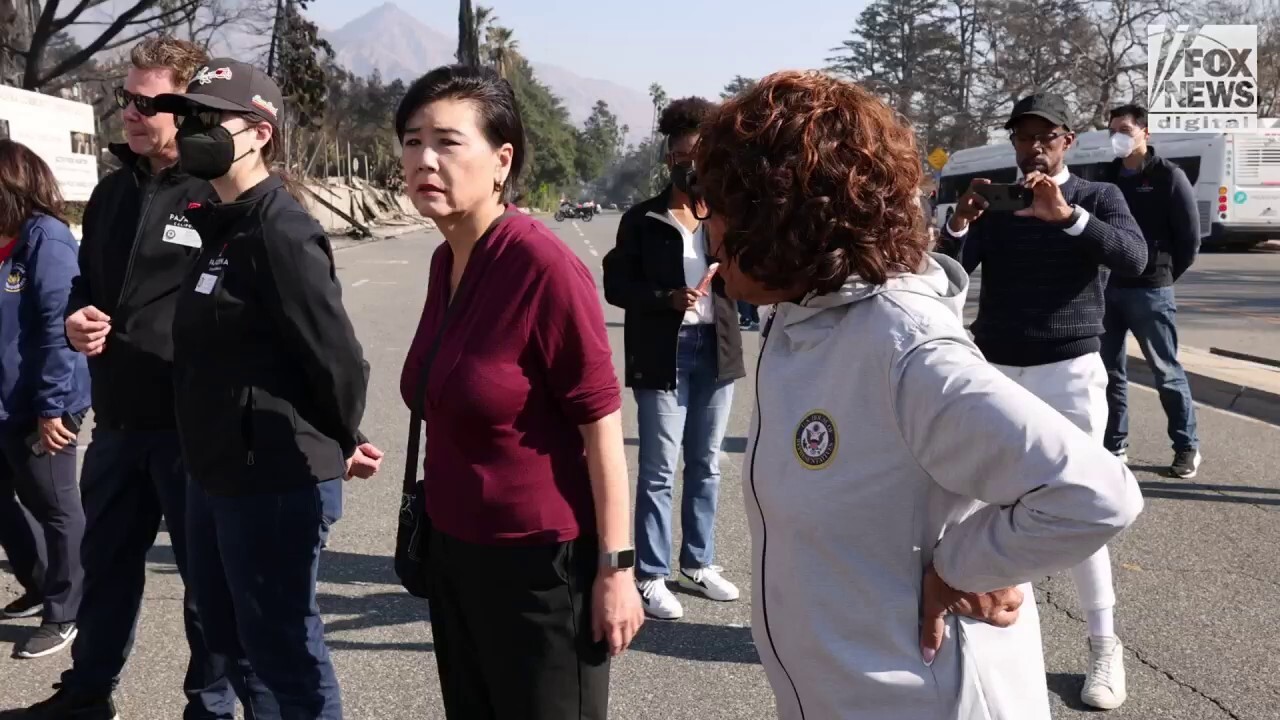 Rep. Chu leads congressional delegation on tour fire destruction