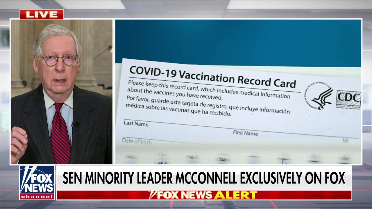 Mitch McConnell touts courts for halting vaccine mandate, warns government shutdown would create 'uncertainty'
