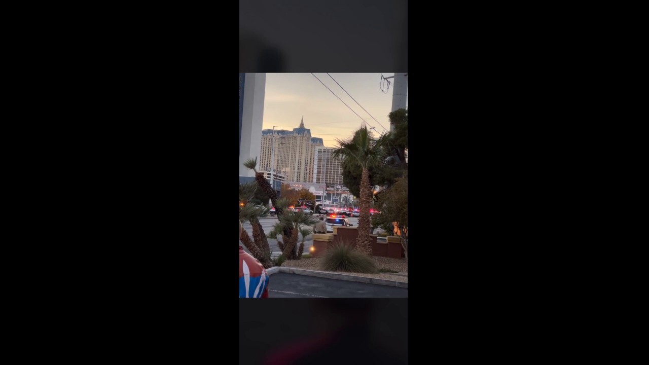 Las Vegas police in 'barricade situation' with reckless driver near strip