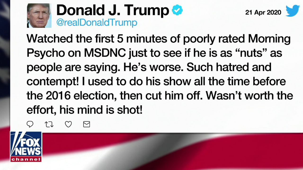 Trump rips 'Morning Joe' again Fox News Video