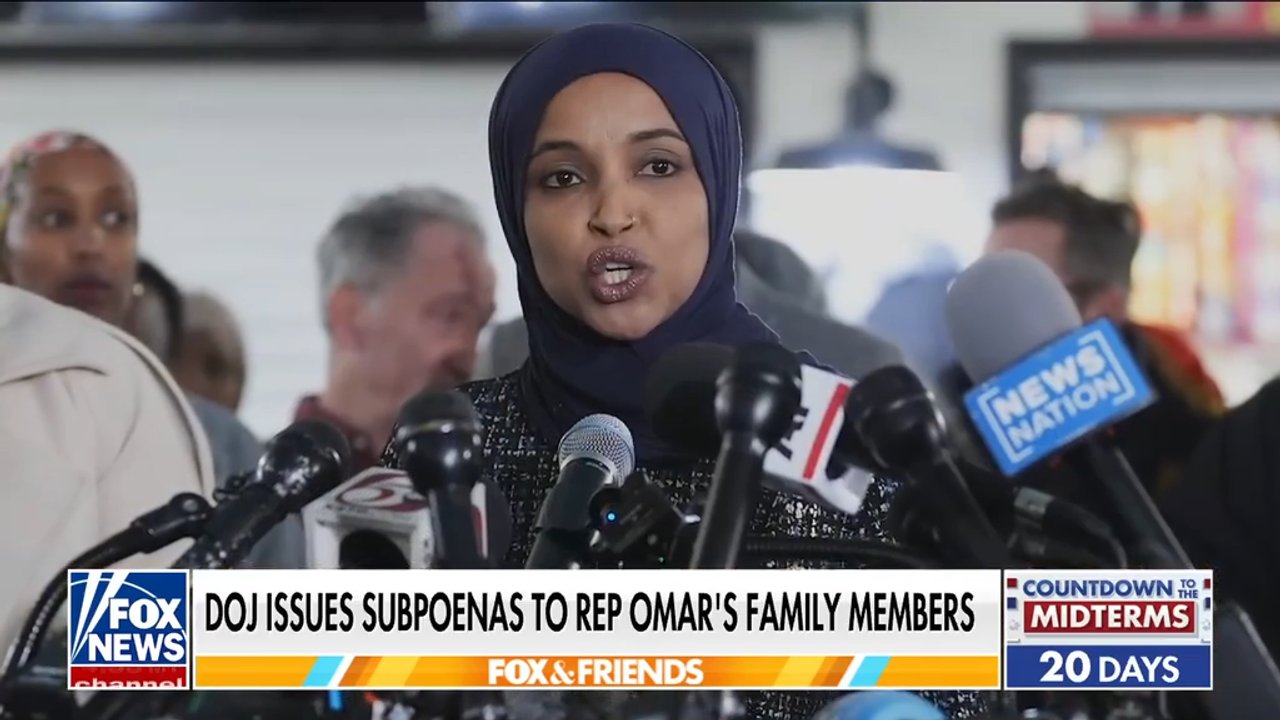 DOJ subpoenas Ilhan Omar's family members amid federal probes