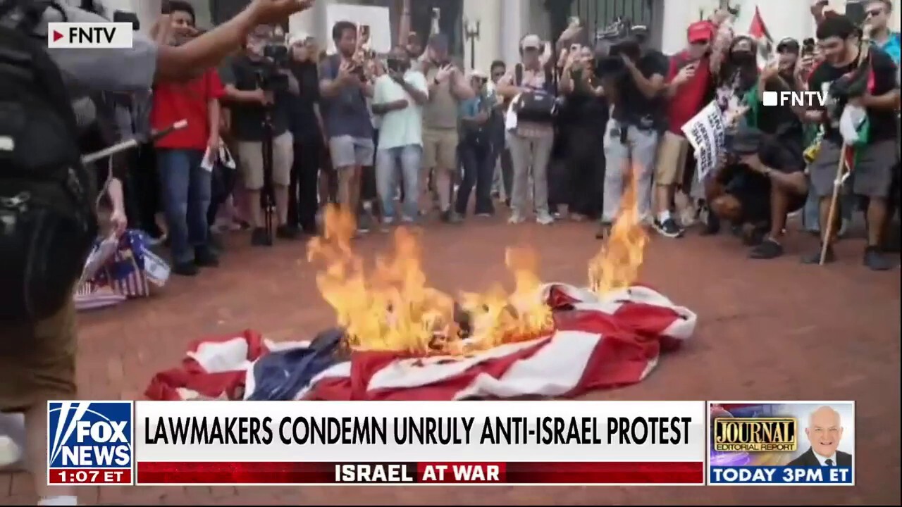 Lawmakers condemn violent anti-Israel protests in nation’s capital