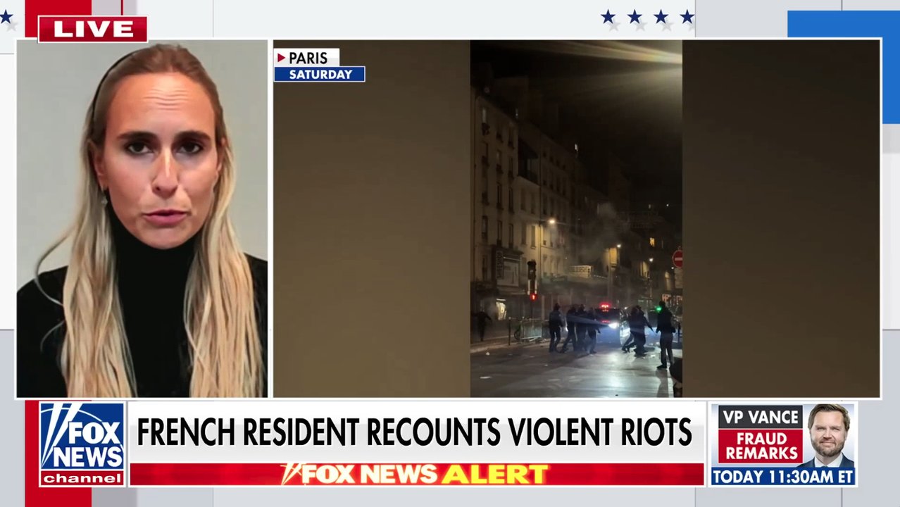 French resident recounts husband's attack during riots in France