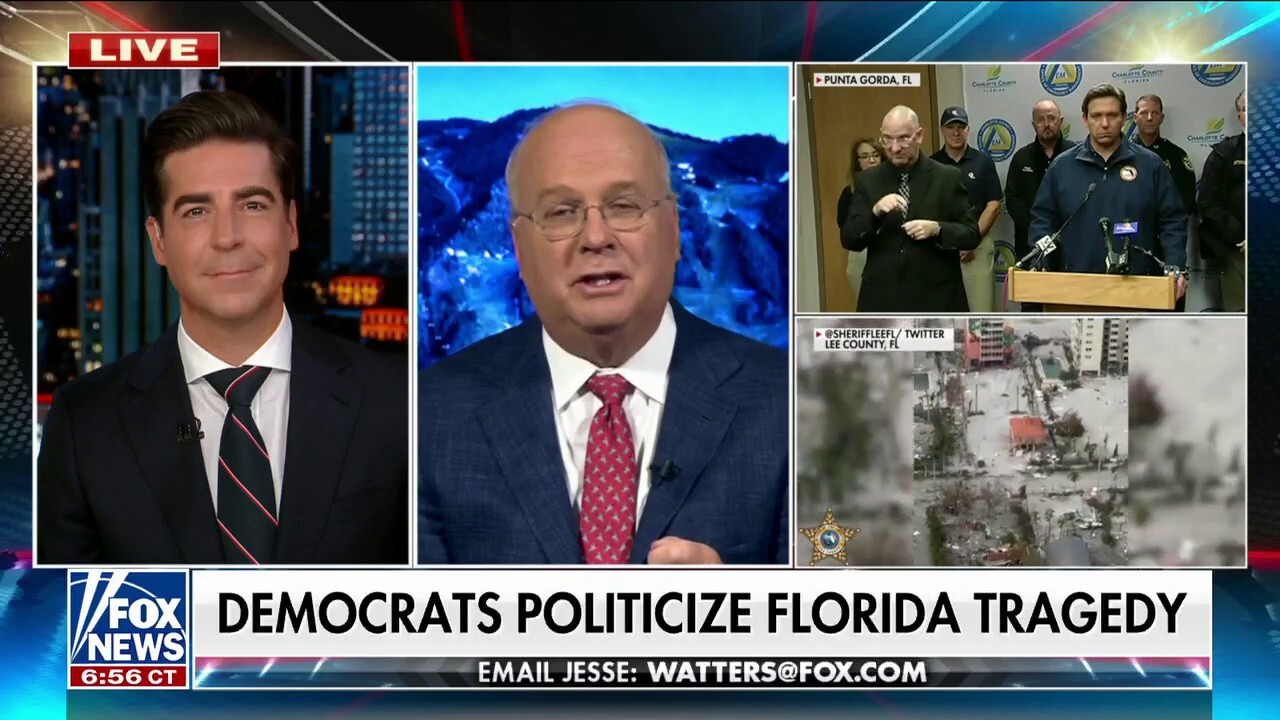 People like having the president come in for the aftermath of something like this: Karl Rove