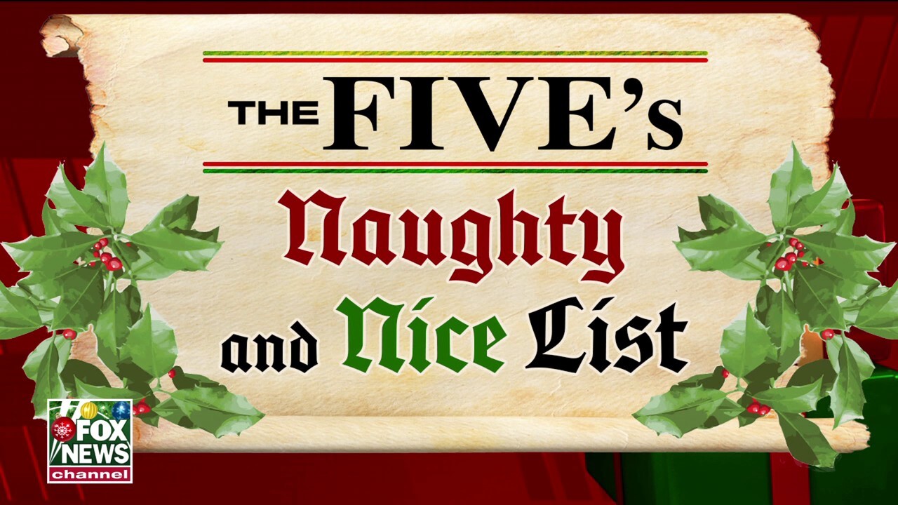 'The Five' hosts reveal their naughty and nice lists for 2024. 