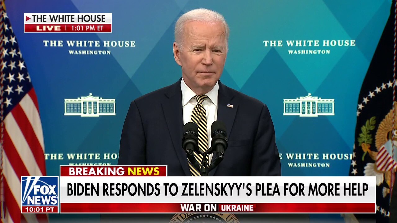 Biden announces additional $800 million in assistance for Ukraine