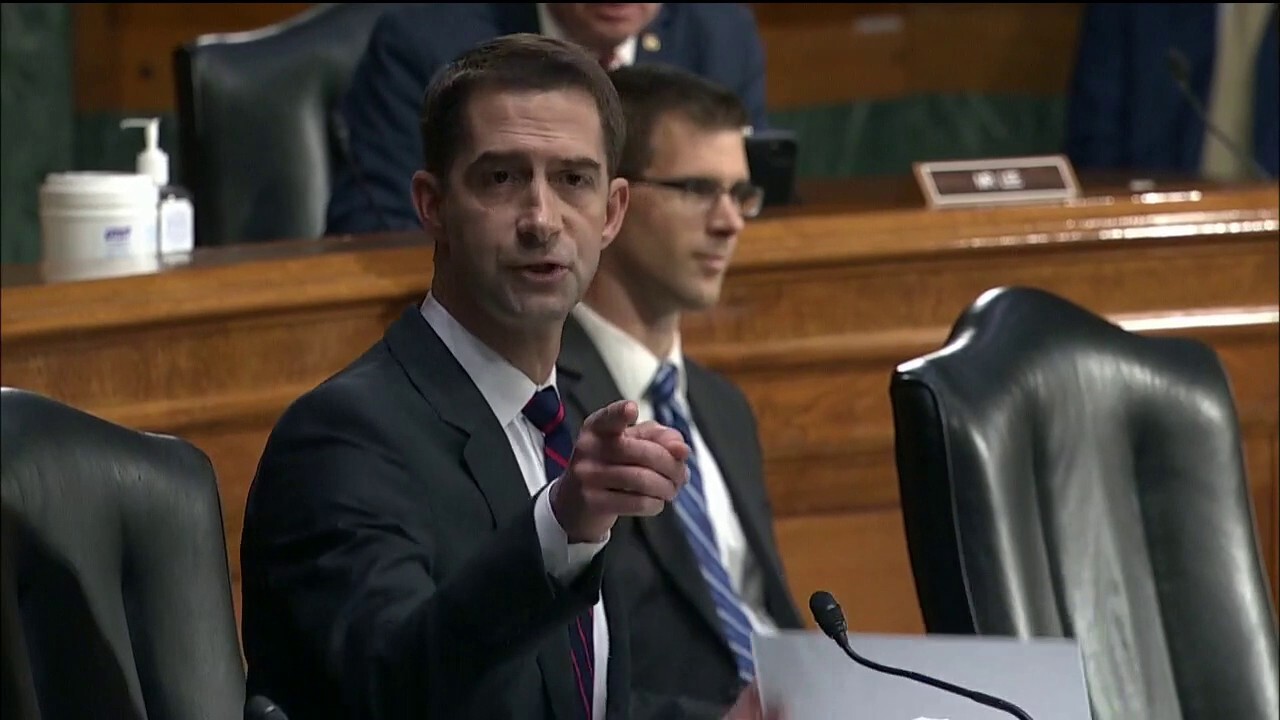 Sen. Cotton goes off on AG Garland: 'Thank God you are not on the Supreme Court'