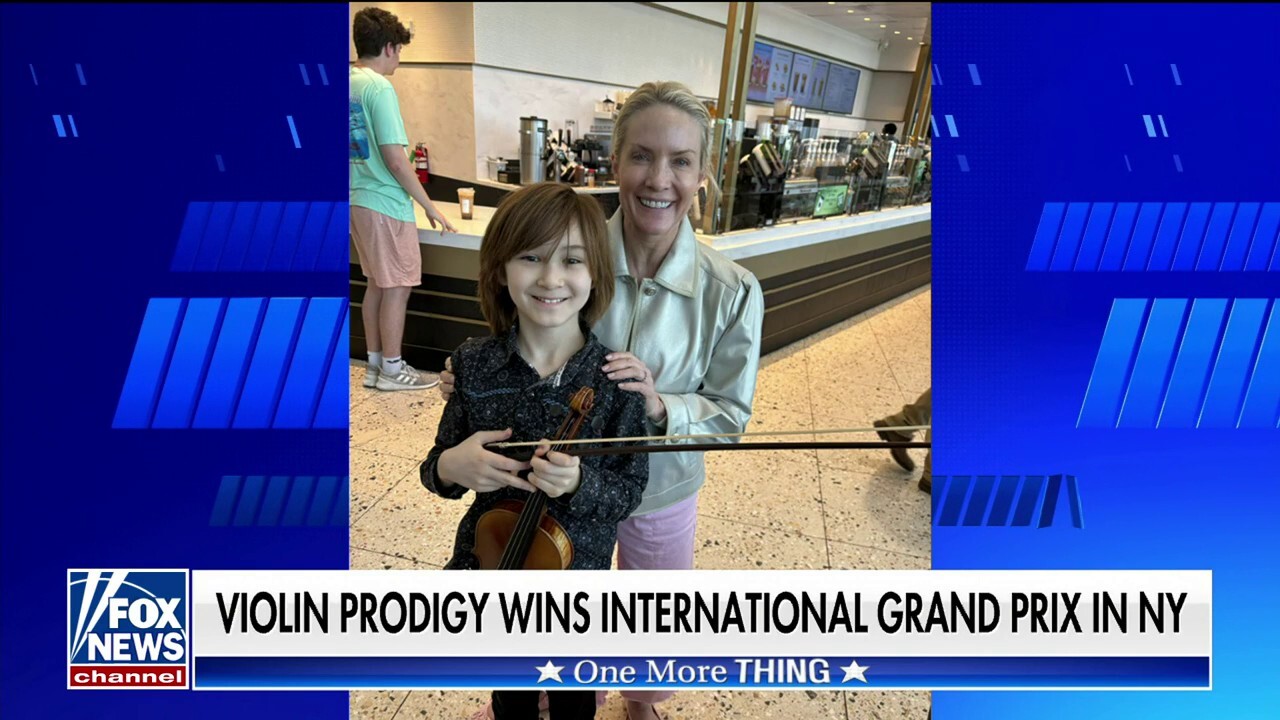 ‘The Five’ co-host Dana Perino describes running into musical prodigy Sacha at the airport after his first place youth strings win.