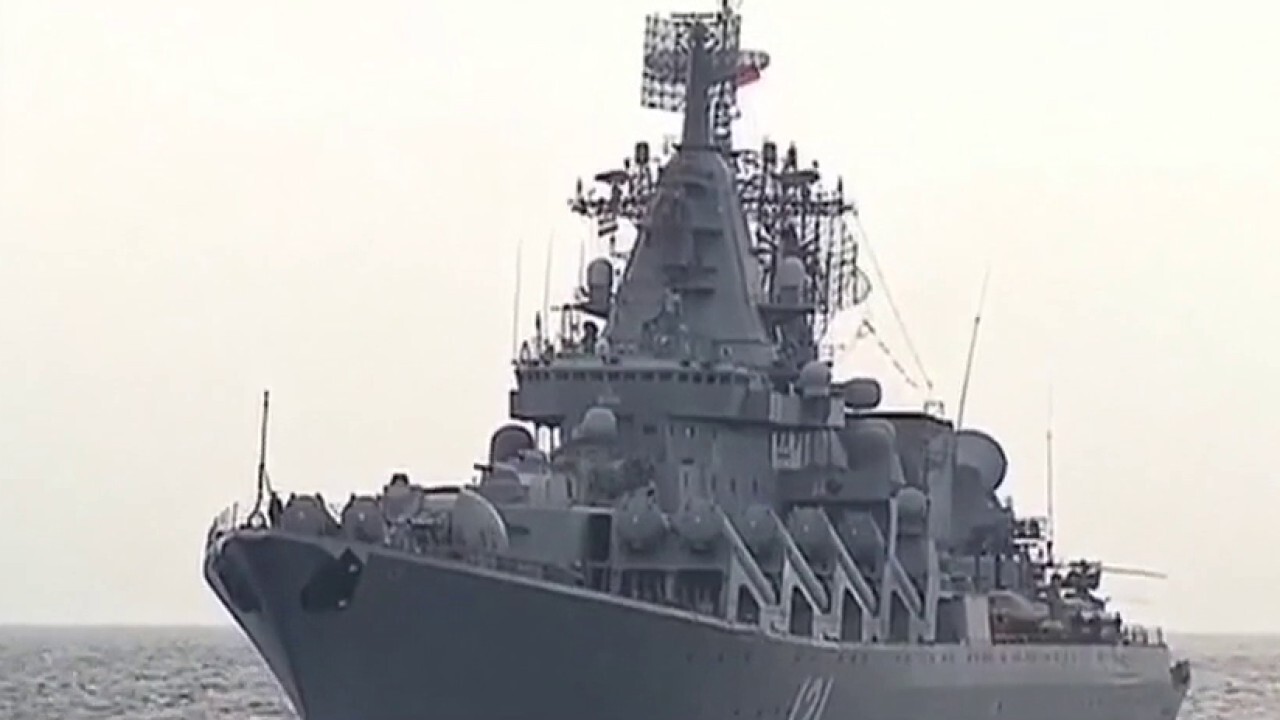 Russian warship sinks in Black Sea, according to state media