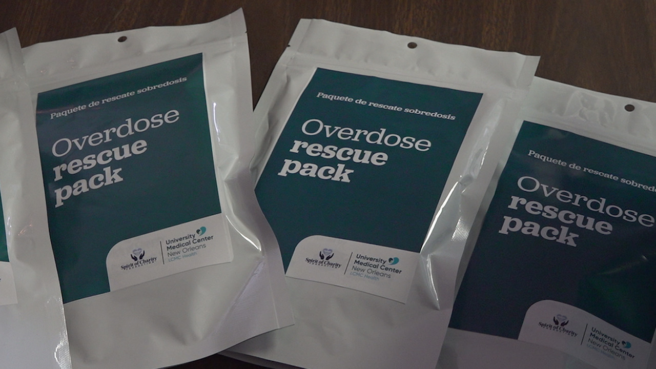 New Orleans hospital gives out overdose reversal drug for free after year of record-high deaths