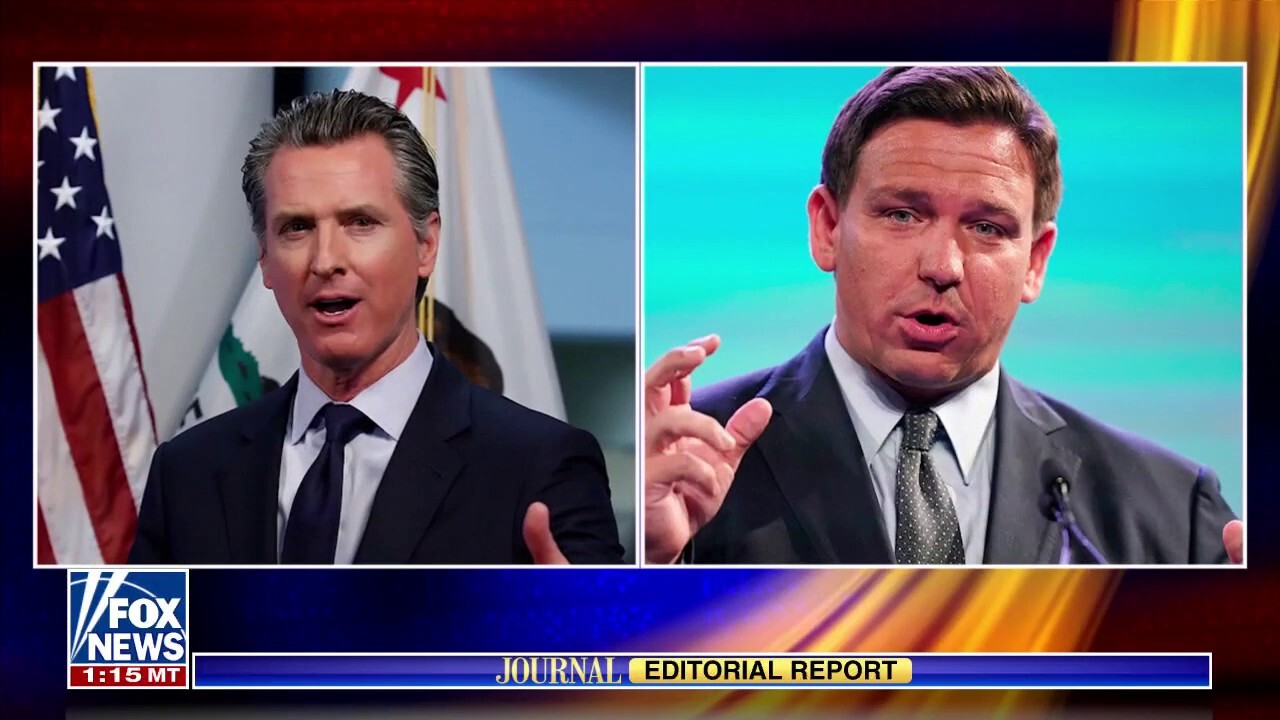 Already a presidential smackdown: Gavin Newsom versus Ron DeSantis