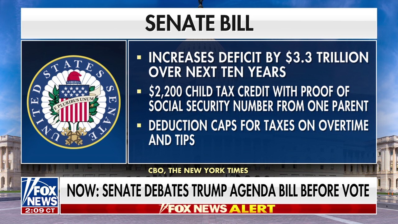 Key differences between the House and the Senate's 'big, beautiful bill'