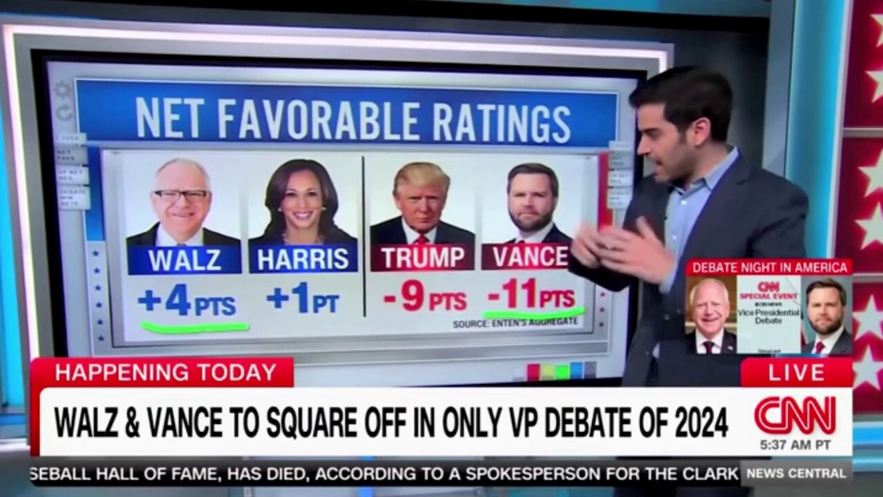 CNN data reporter says Sen. JD Vance has 'nothing to lose' in debate against Tim Walz