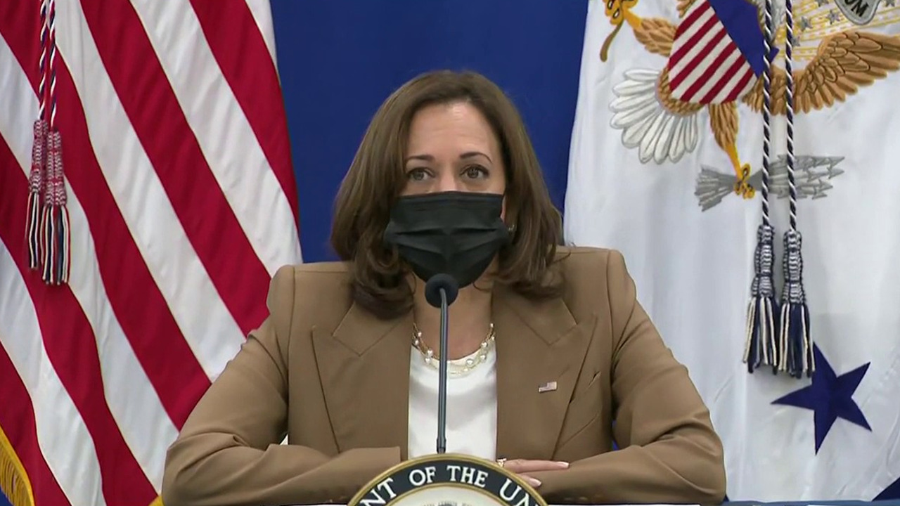 Kamala Harris Takes Part In Roundtable With Legislators And Leaders On 