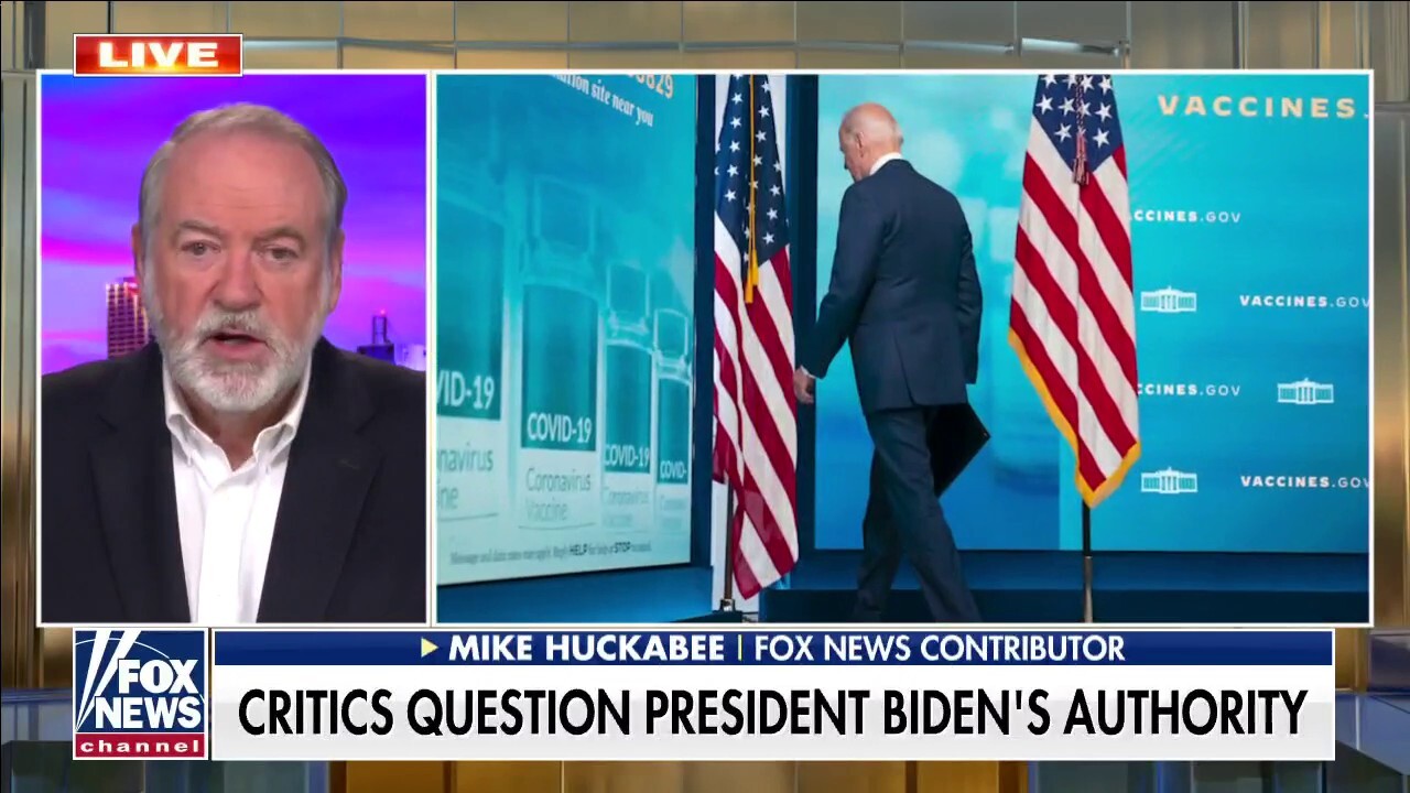 Mike Huckabee: Biden's incompetence moving 'way beyond comedy' and gaffes