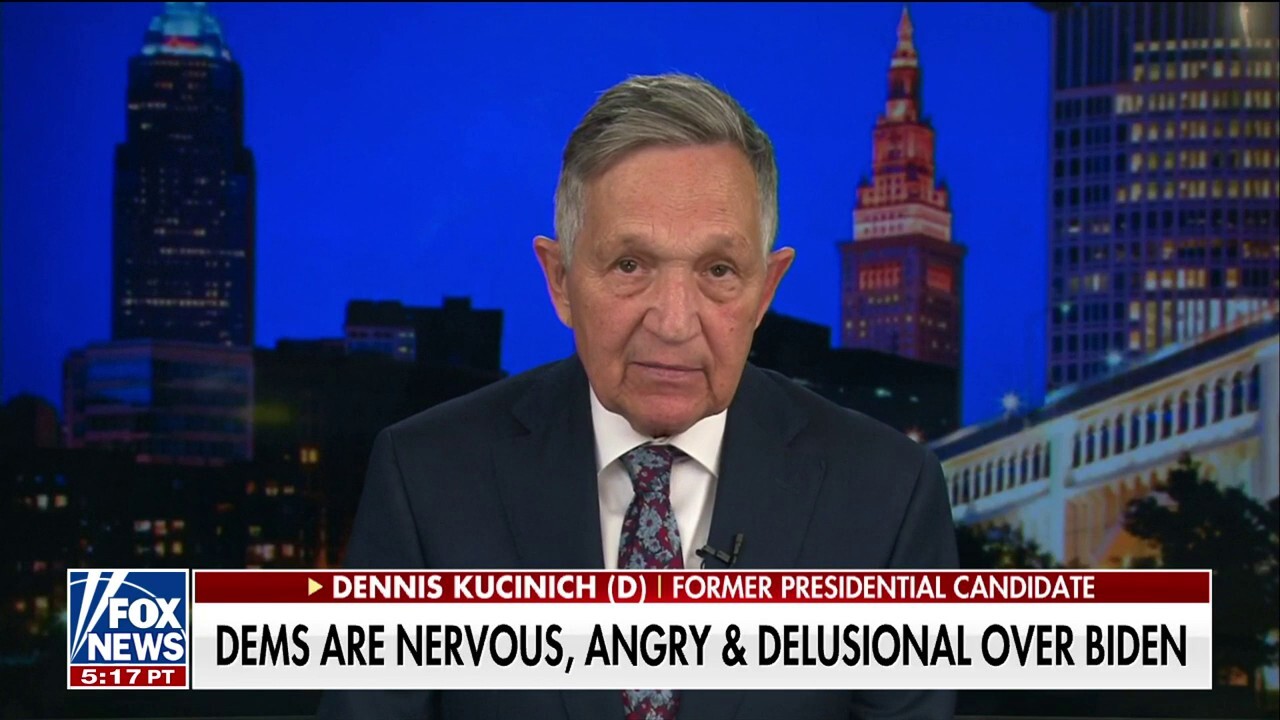 Former presidential candidate Dennis Kucinich joins 'Jesse Watters Primetime' to discuss conversations about replacing President Biden as the presumptive Democratic presidential nominee.