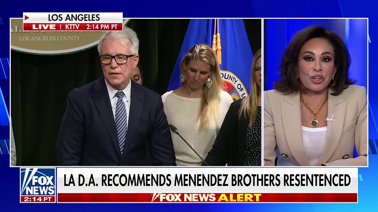 Judge Jeanine fears 'public demand' is motivation to release Menendez brothers after 'horrific crime'