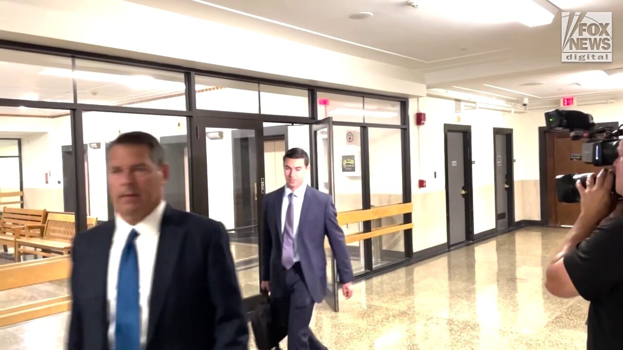 Matthew Nilo arrives to court