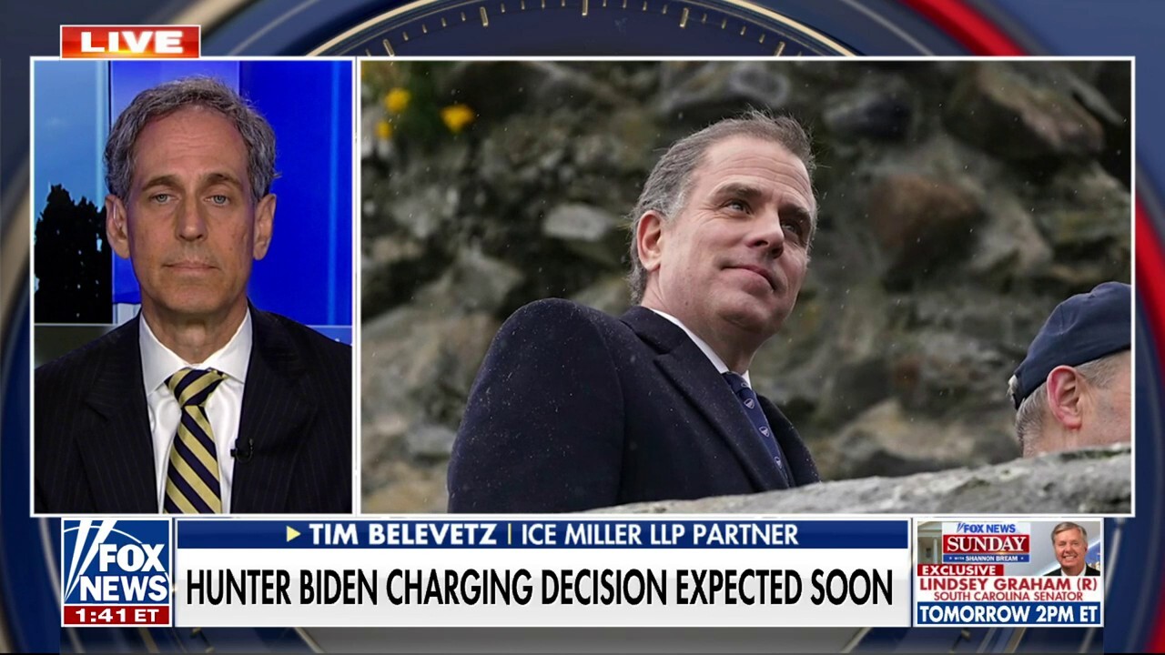 Hunter Biden charging decision expected soon: Tim Belevetz