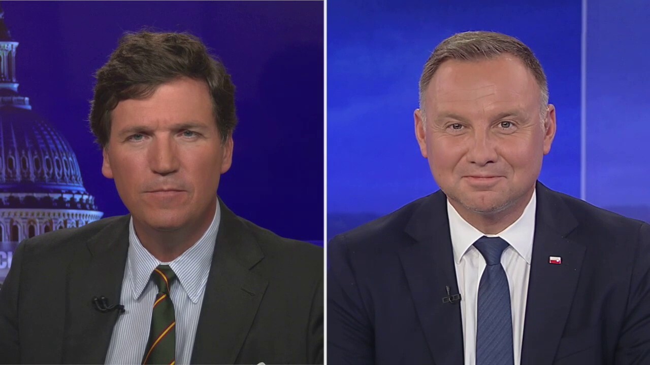  EXCLUSIVE: Tucker is joined by Polish president for bombshell interview