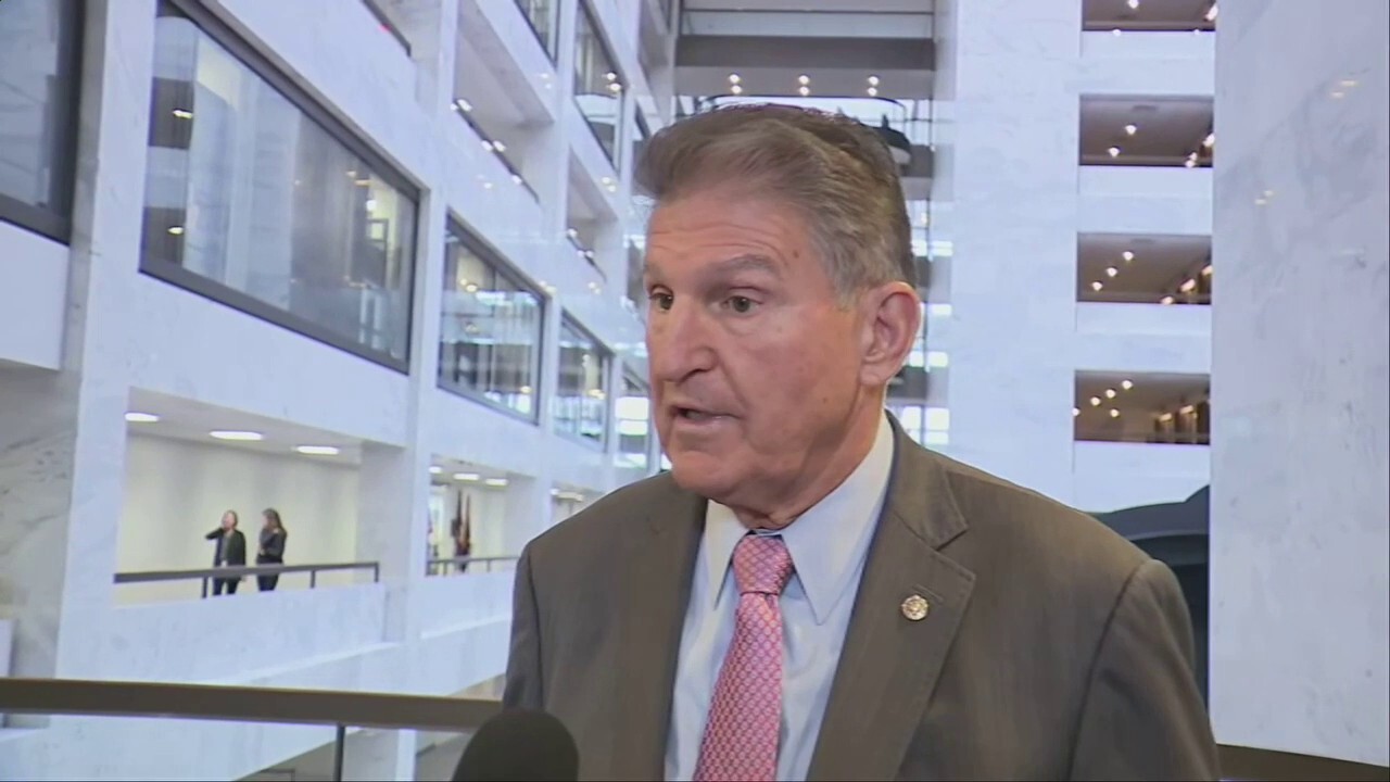 Manchin reacts to Republican challenger: 'I always wish everyone the best'