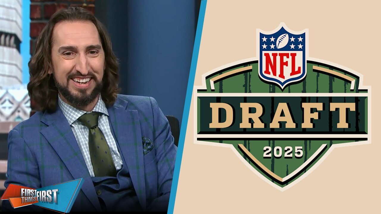 Nick Wright reveals his 2025 NFL Mock Draft 2.0 | First Things First