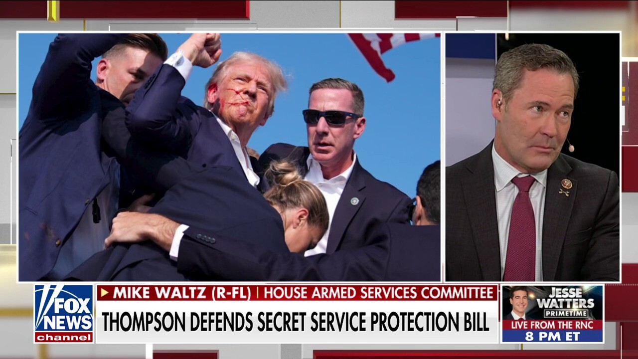Rep. Michael Waltz: Trump's security 'detail should be commensurate with the threat'