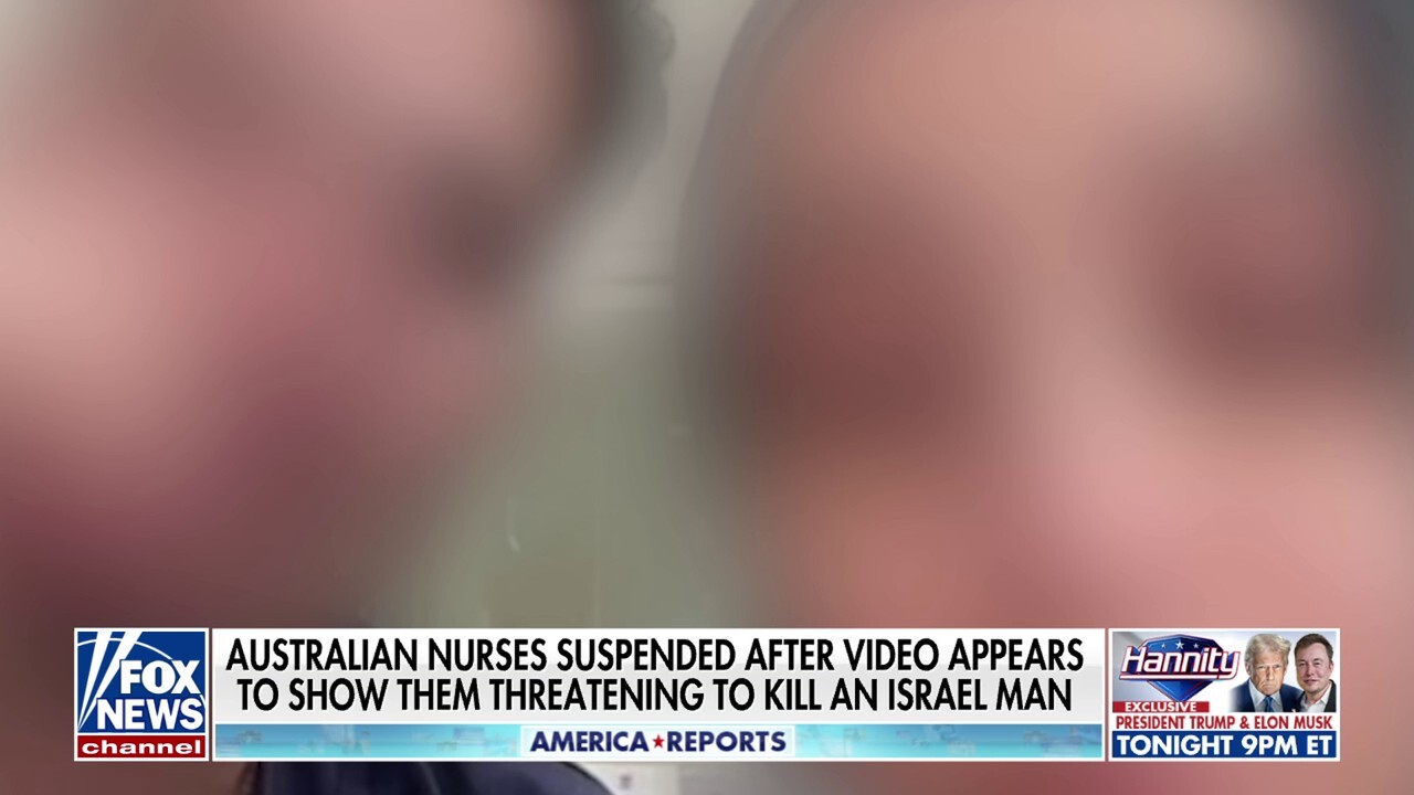  Australian nurses allegedly suspended after video shows threats to kill Israeli man