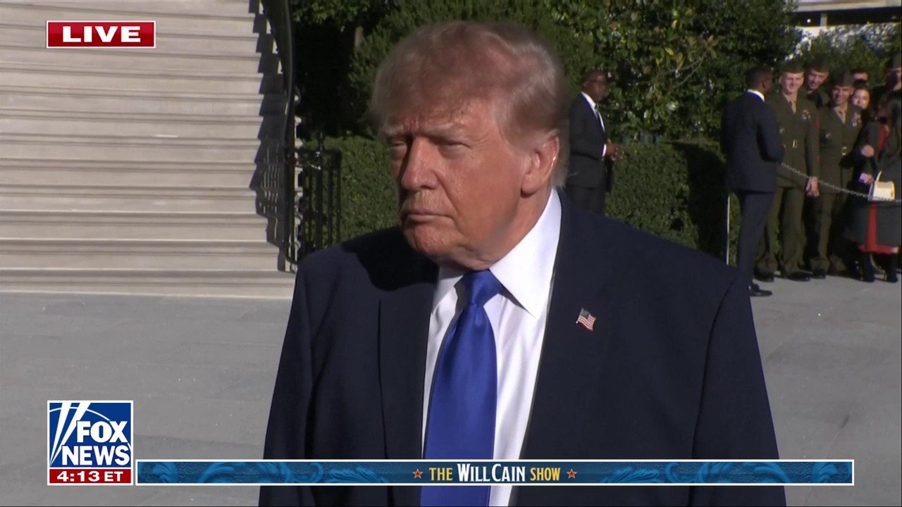 President Donald Trump asked about controversial ad by Vivek Ramaswamy