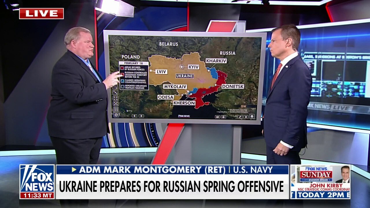 Ukraine prepares for Russian spring offensive