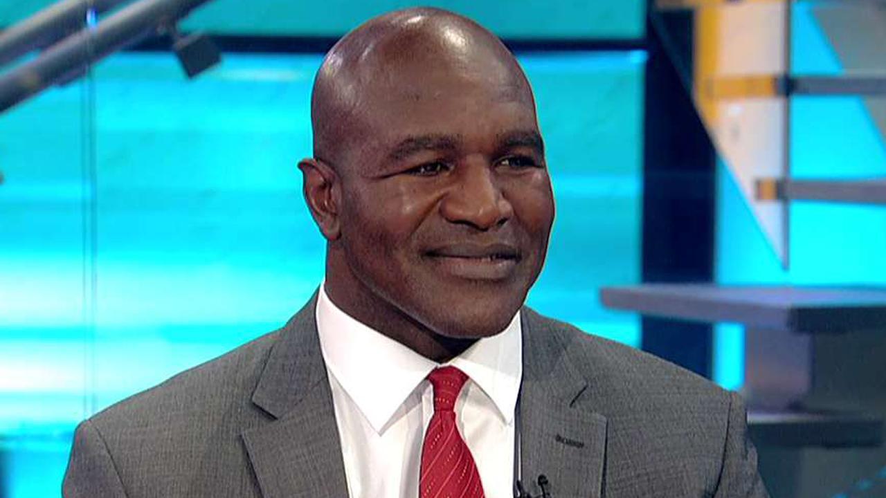 Evander Holyfield on joining the Boxing Hall of Fame