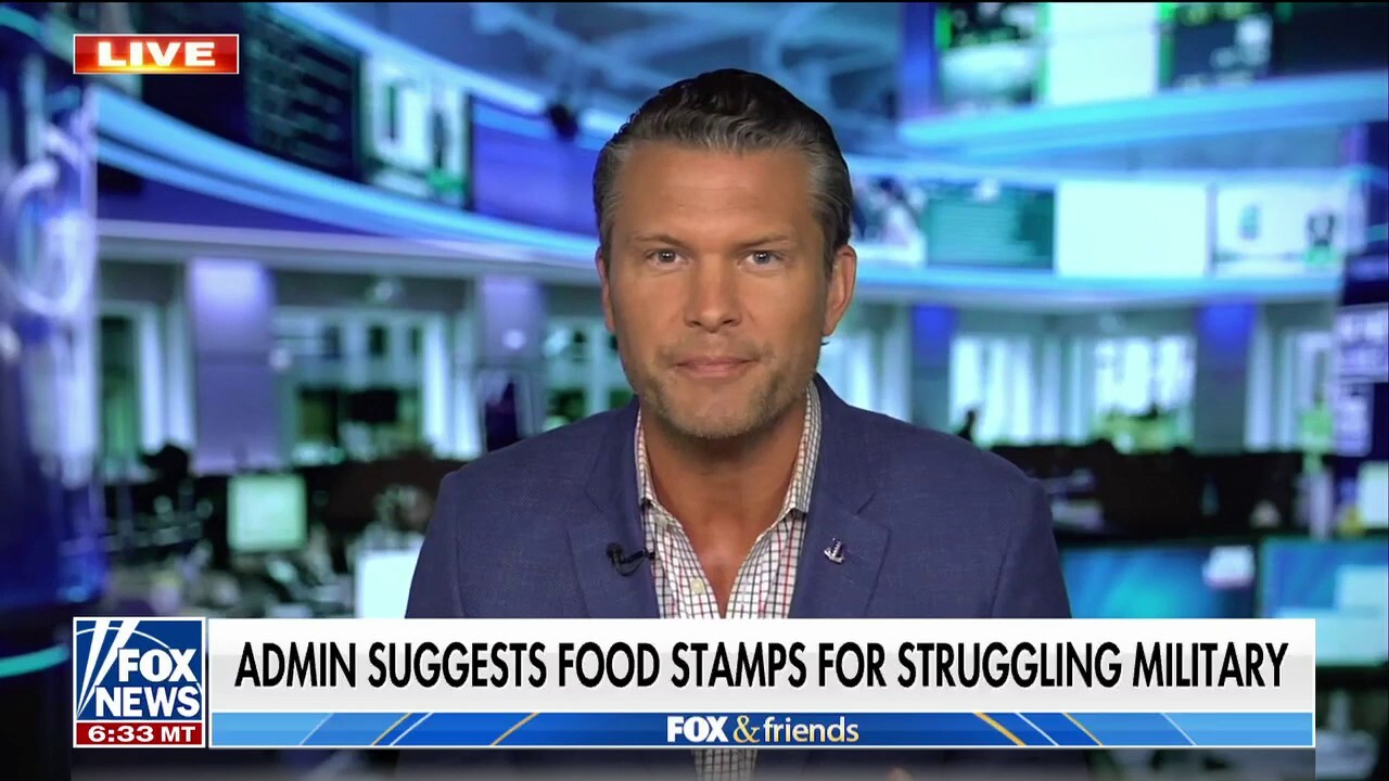 Soldiers asked to apply for food stamps is ‘beyond shameful’: Pete Hegseth