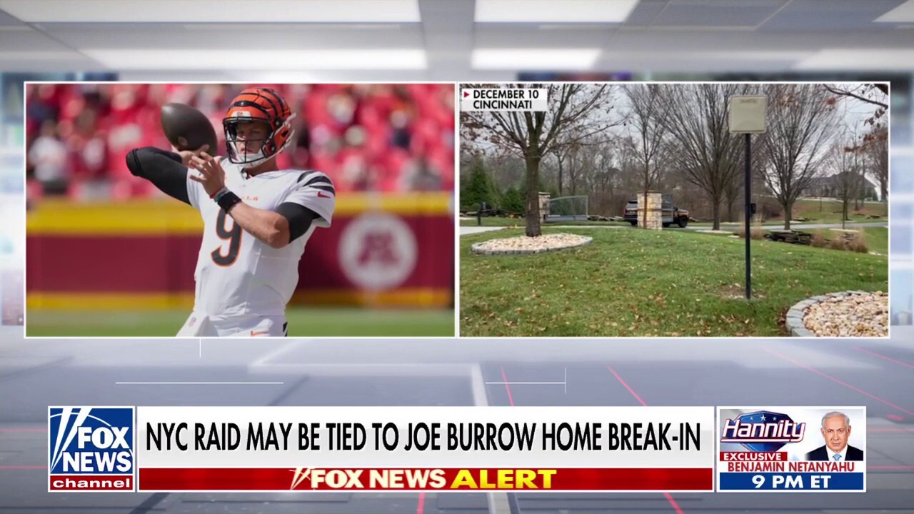 NYC raid possibly tied to Joe Burrow home break-in