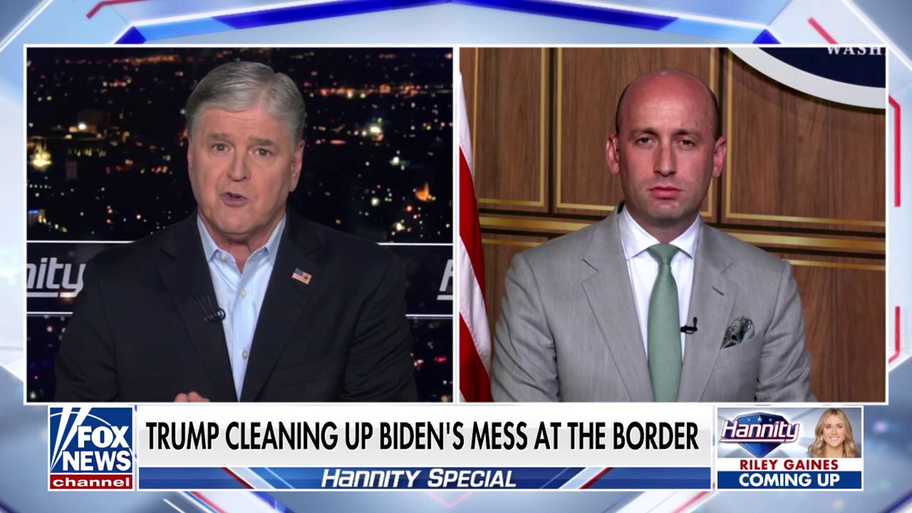 Trump has achieved the most secure border, Stephen Miller argues