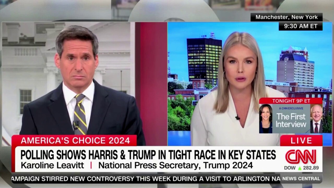 CNN host clashes with Trump campaign rep over VP Harris' record