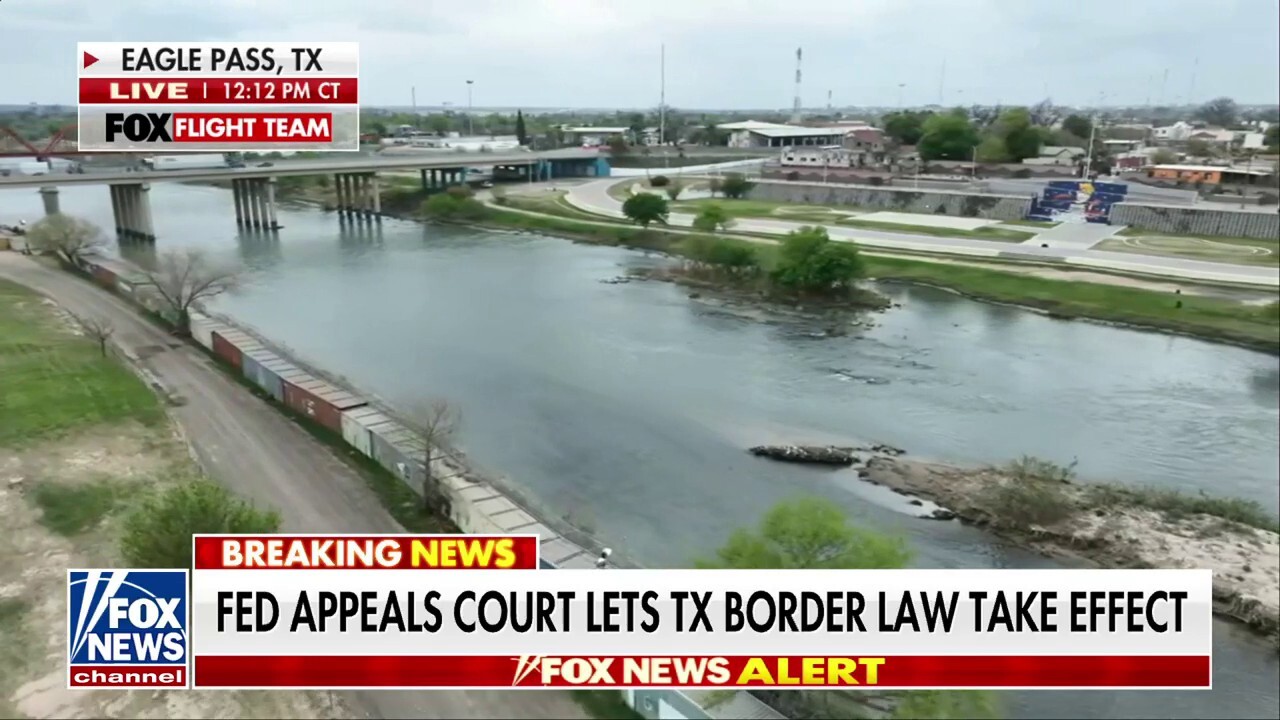 Appeals court reverses ban on Texas border law