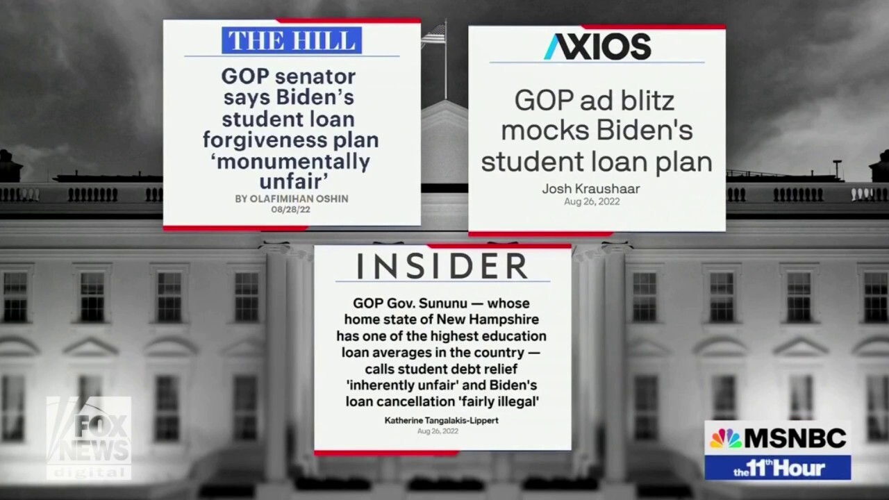 MSNBC's Ruhle: Dems 'fighting like Republicans' for student loans
